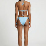 Flora Mavi Bikini Set
