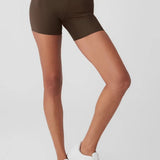 Sculpt Mini Leggings – Espresso Brown Body London