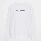 Elevated Cropped Crew – White Body London