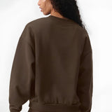 Crew Neck Sweatshirt – Espresso Brown Body London