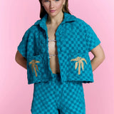 Miami Muse Blue Short Takım