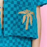 Miami Glow Blue Long Takım