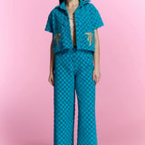 Miami Glow Blue Long Takım