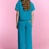 Miami Glow Blue Long Takım
