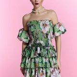 Riviera Ruffle Elbise