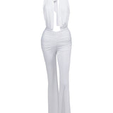 Ines Jumpsuit in White