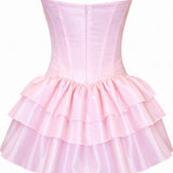 Khloe Ballerina Pink Elbise