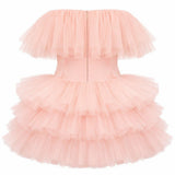Lara Balerina Pink Elbise