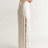 Lena Pant White