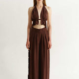 Lena Pant Brown