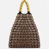 Zebra Mother of Pearl Handbag