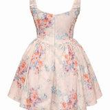 Misty Floral Elbise