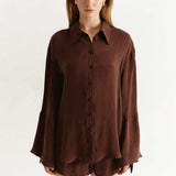 Rita Shirt Brown