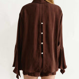 Rita Shirt Brown