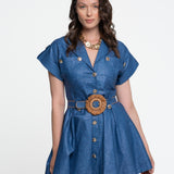 Capri Dress Blue