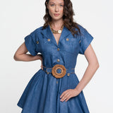 Capri Dress Blue