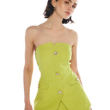 Gloria Top & Dalia Short Green Set