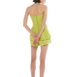 Gloria Top & Dalia Short Green Set