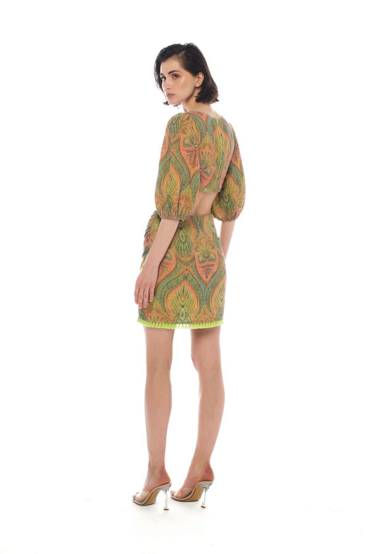 Jenna Top & Serena Patterned Skirt Set