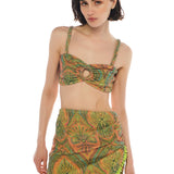 Anika Top & Serena Skirt Patterned Set