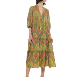Davida Dress Maxi Patterned