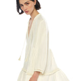 Davida Dress Mini Ivory