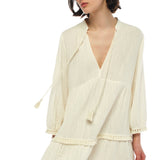 Davida Dress Mini Ivory