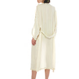 Priya Kimono Midi Off White