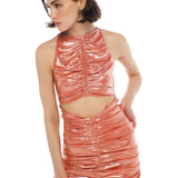 Imogen Dress Mini Orange