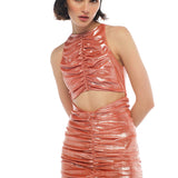 Imogen Dress Mini Orange