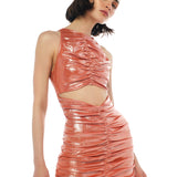 Imogen Dress Mini Orange