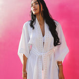 Nuqueen Kimono White