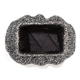 Space Knitted Clutch Bag
