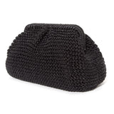 Space Knitted Clutch Bag